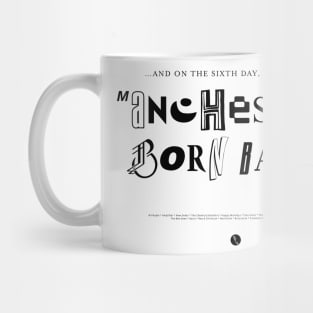 Manchester Born Bands Mug